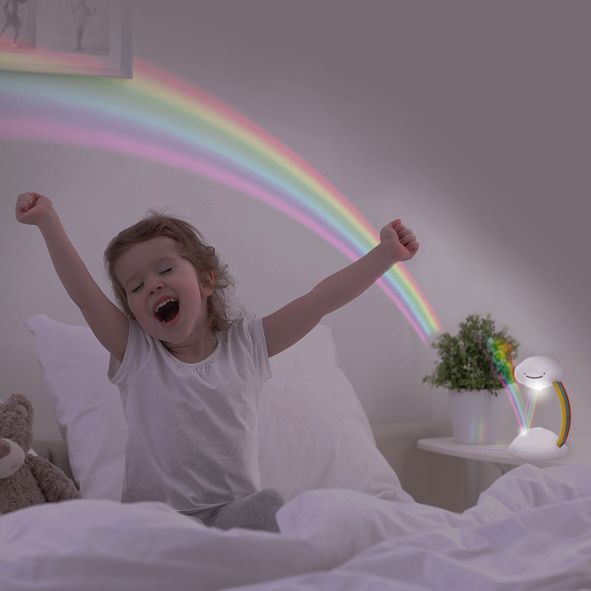 LED Rainbow Projector Libow InnovaGoods-6