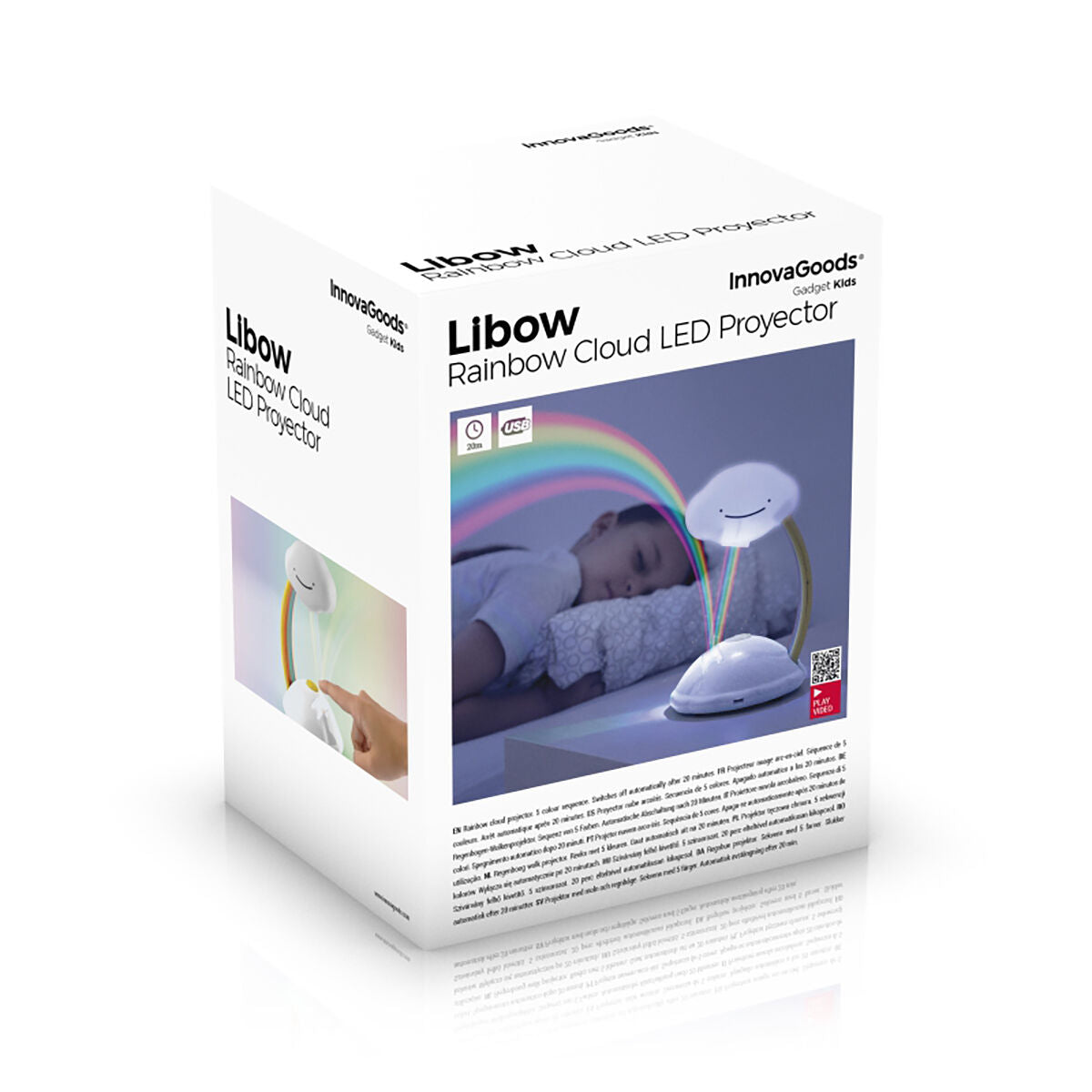 LED Rainbow Projector Libow InnovaGoods-1