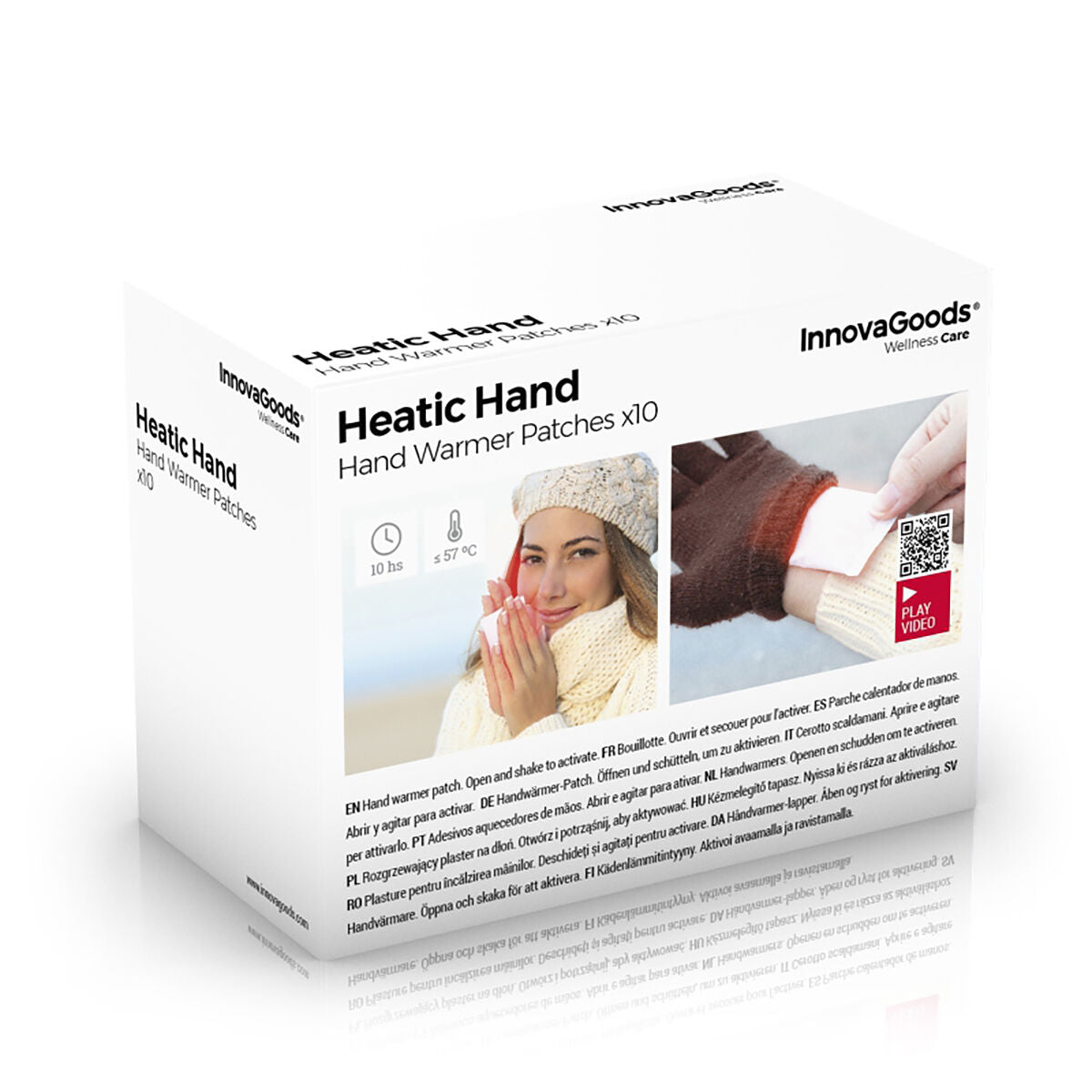 Hand-warming Patches Heatic Hand InnovaGoods 10 Units-1