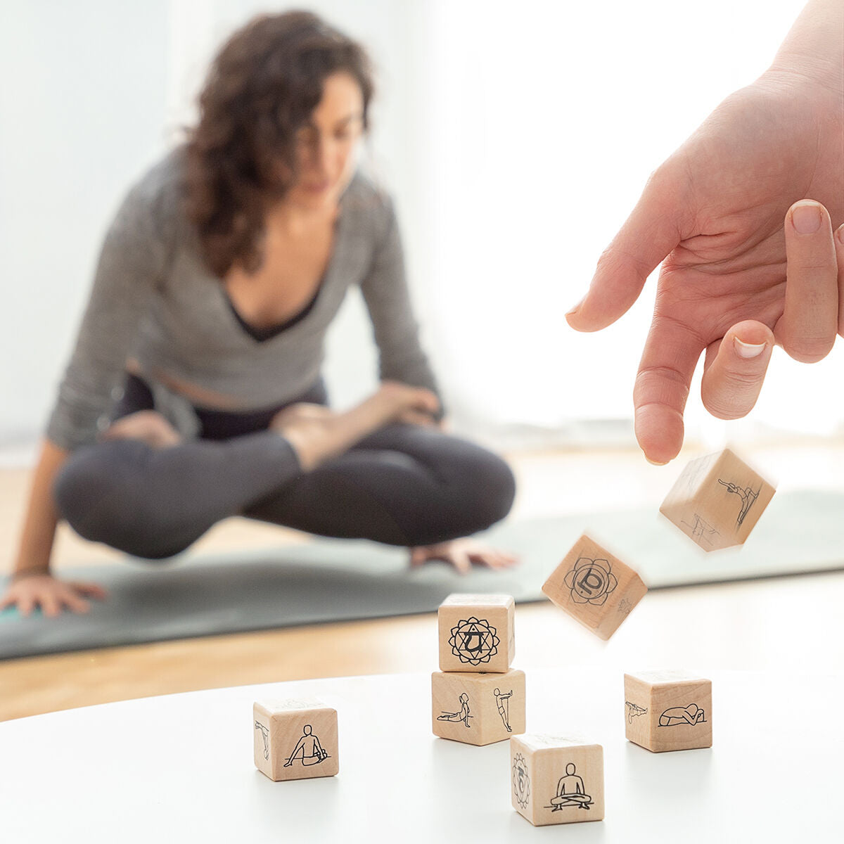 Yoga Dice Game Anandice InnovaGoods 7 Units-4