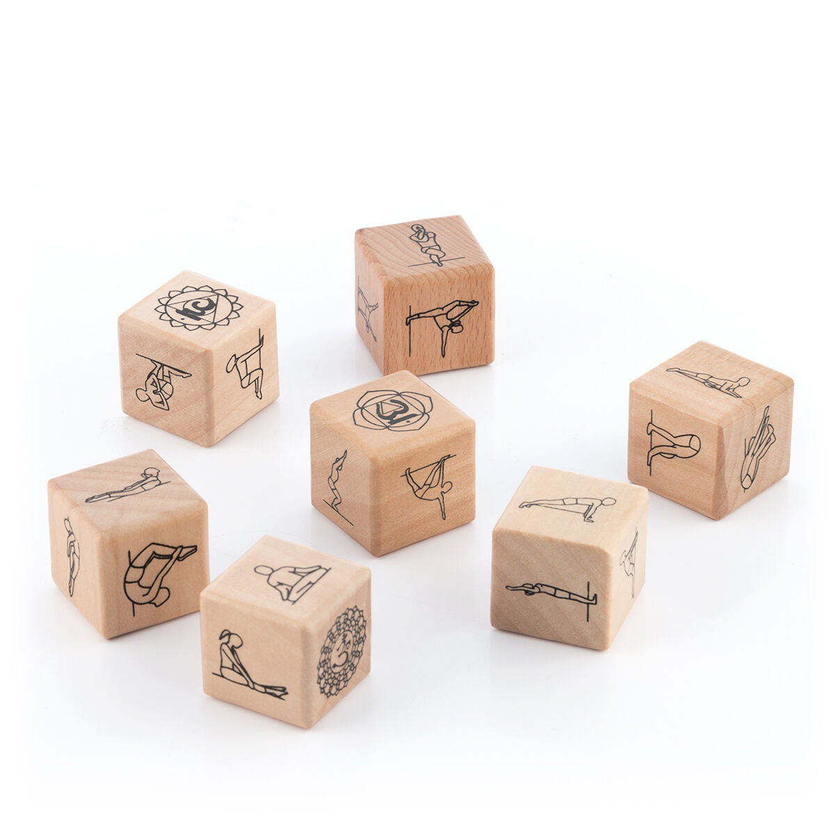 Yoga Dice Game Anandice InnovaGoods 7 Units-2