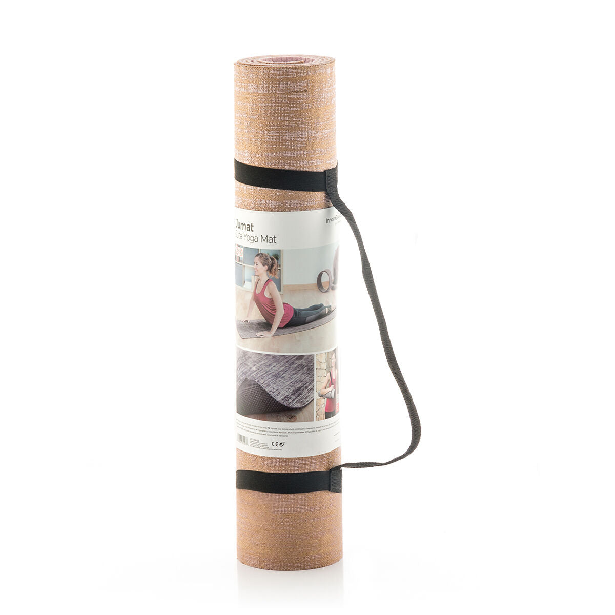 Jute Yoga Mat Jumat InnovaGoods-1