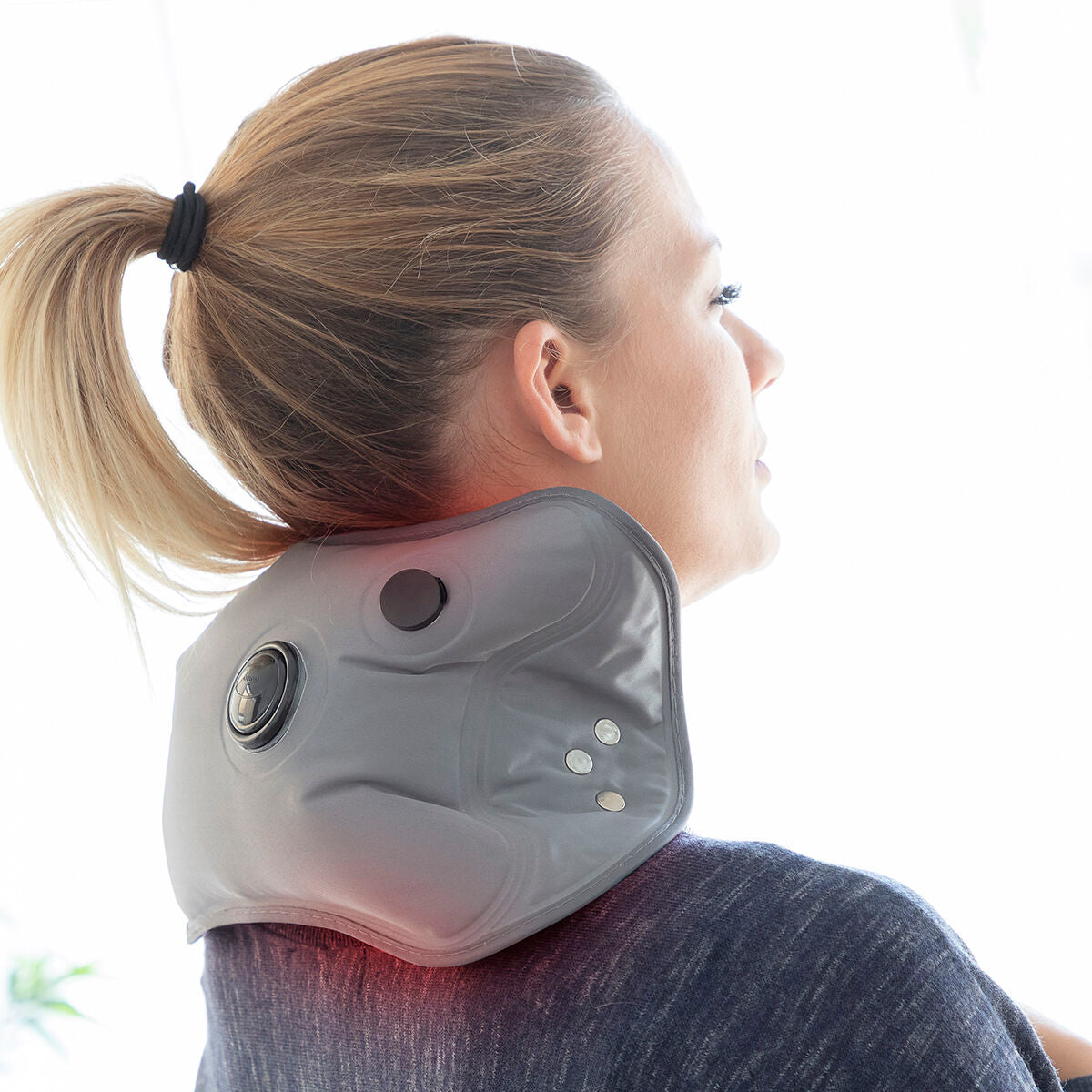 Adjustable refillable hot water bottle Hutter InnovaGoods Grey 400 W-9