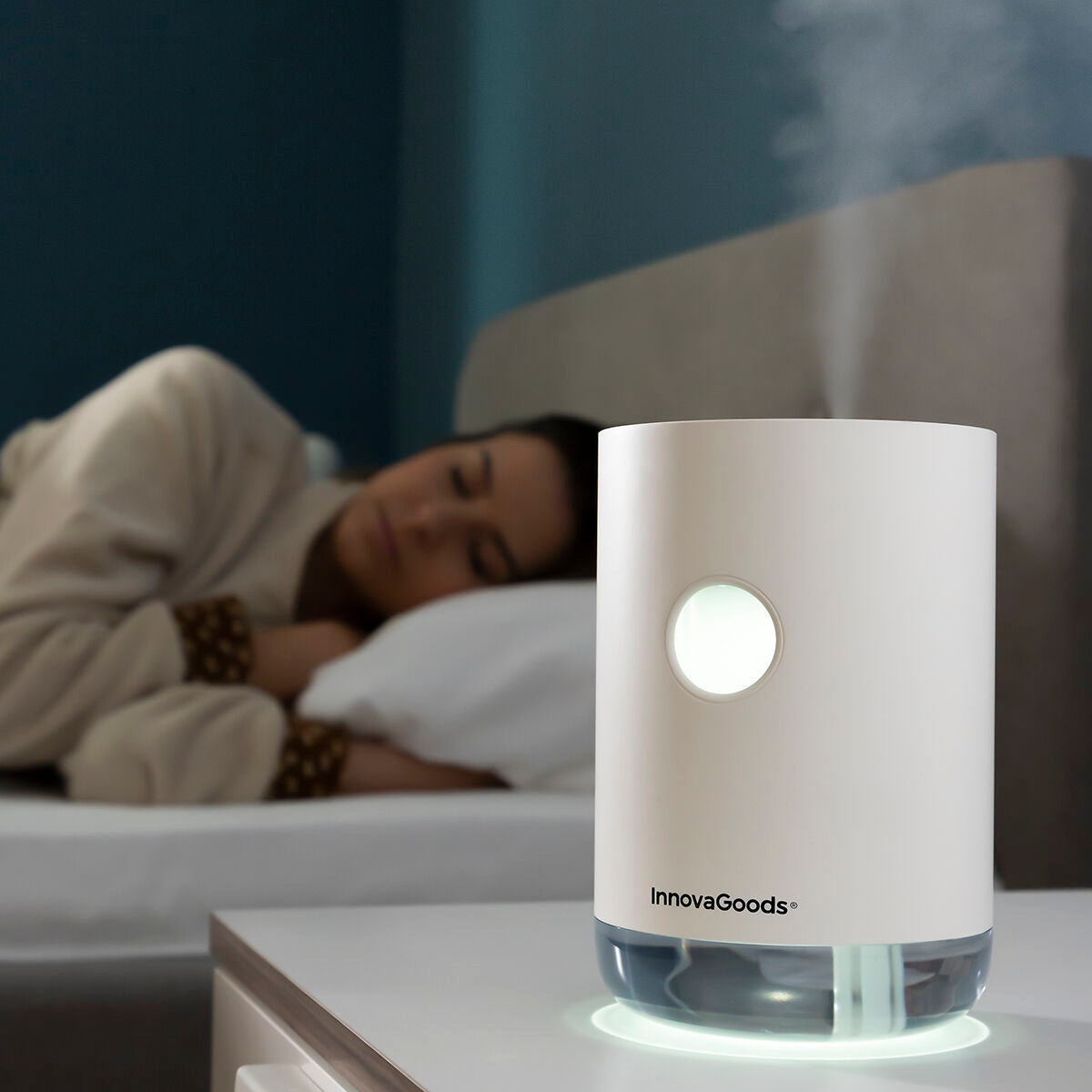 Rechargeable Ultrasonic Humidifier Vaupure InnovaGoods-12