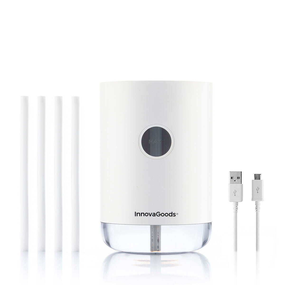 Rechargeable Ultrasonic Humidifier Vaupure InnovaGoods-2