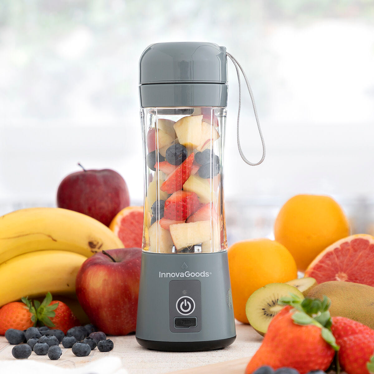 Portable Rechargeable Cup Blender Shakuit InnovaGoods-0