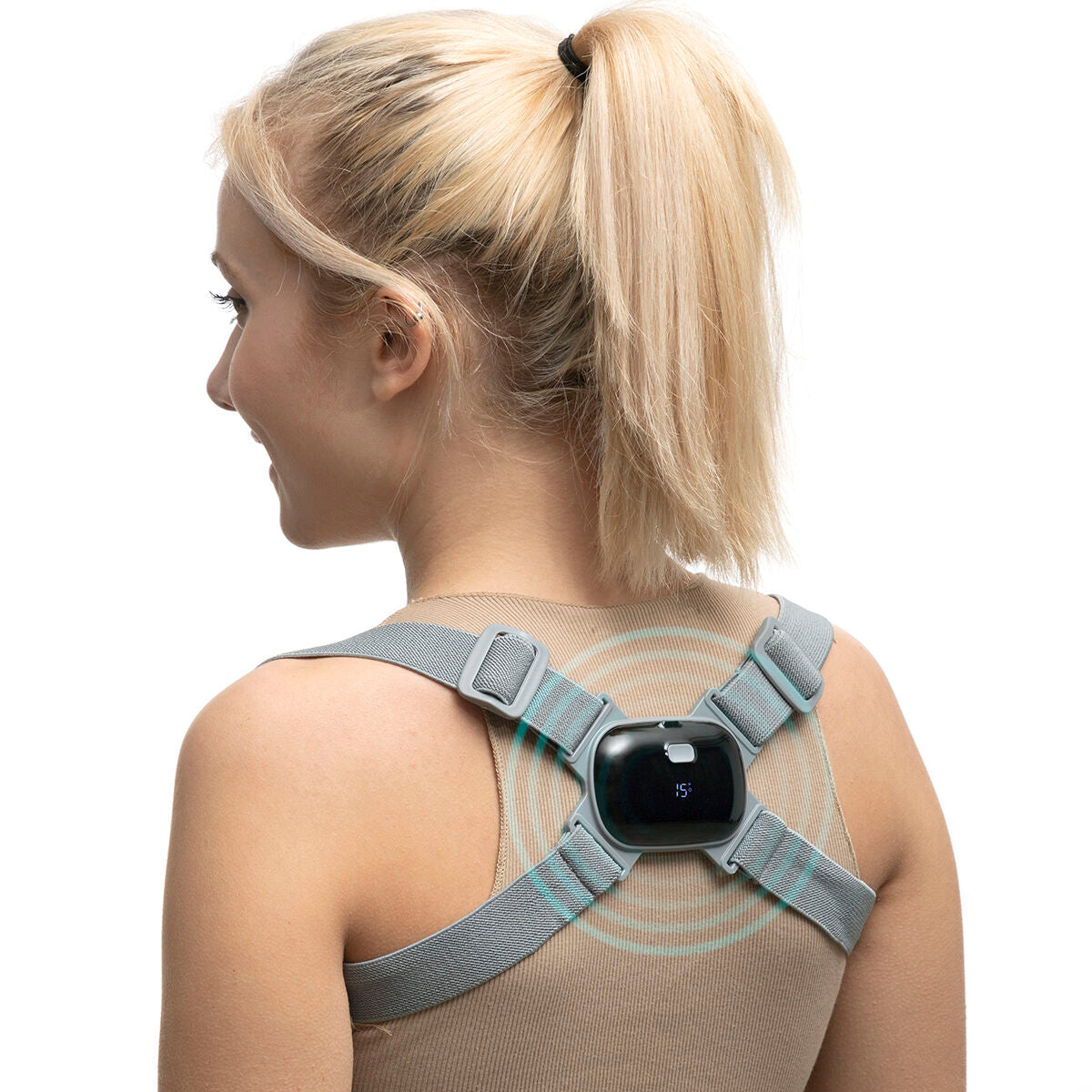 Intelligent Rechargeable Posture Trainer with Vibration Viback InnovaGoods-9