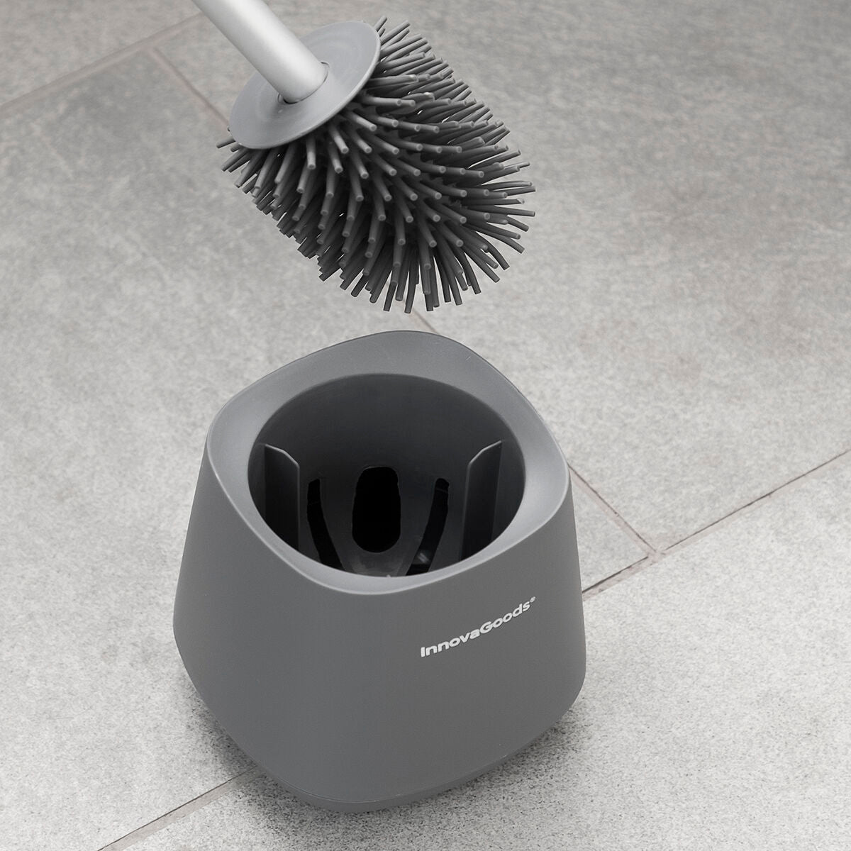 Rubber toilet brush Kleanu InnovaGoods-8