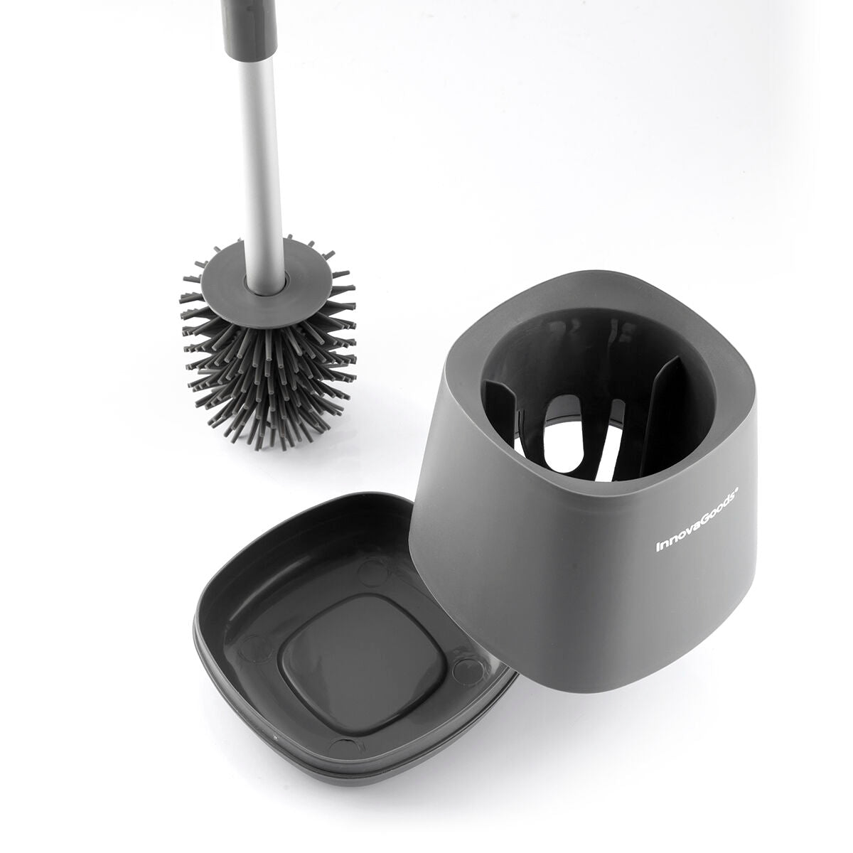 Rubber toilet brush Kleanu InnovaGoods-2