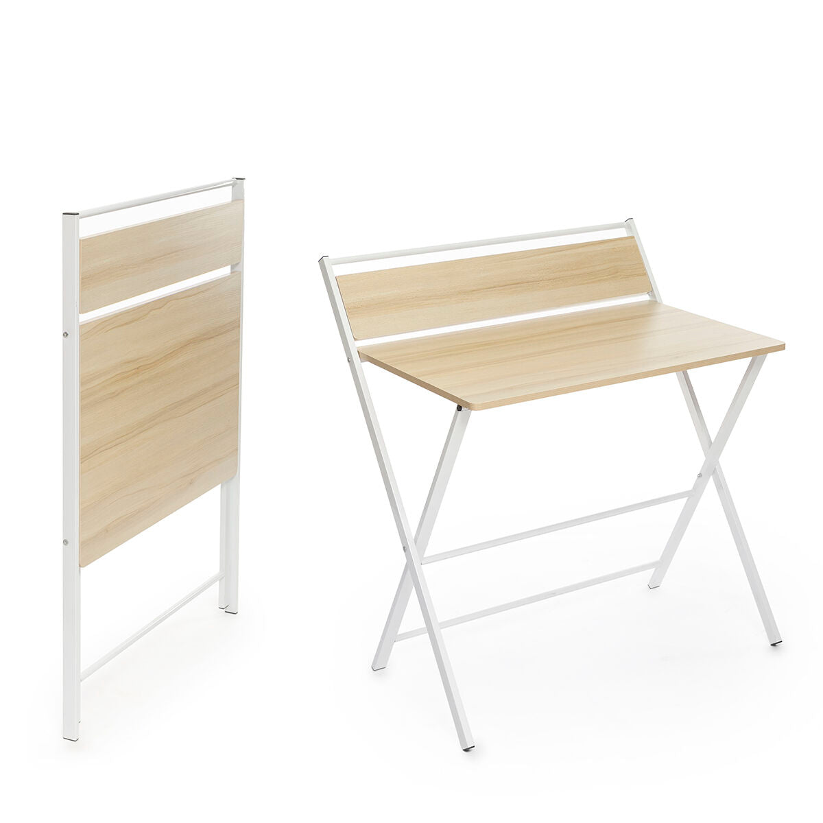 Folding Desk with Shelf Tablezy InnovaGoods-2