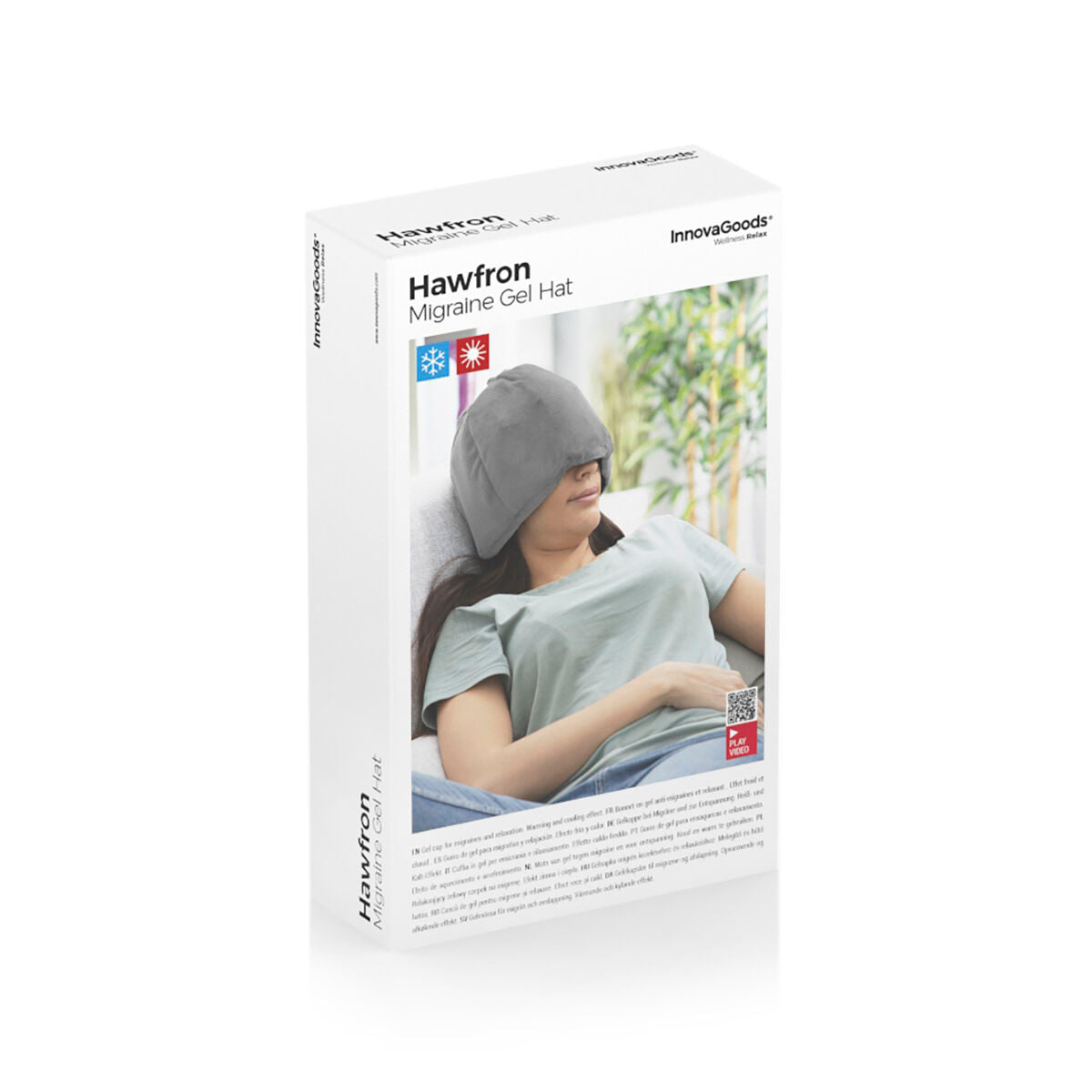 Gel Cap for Migraines and Relaxation Hawfron InnovaGoods-1