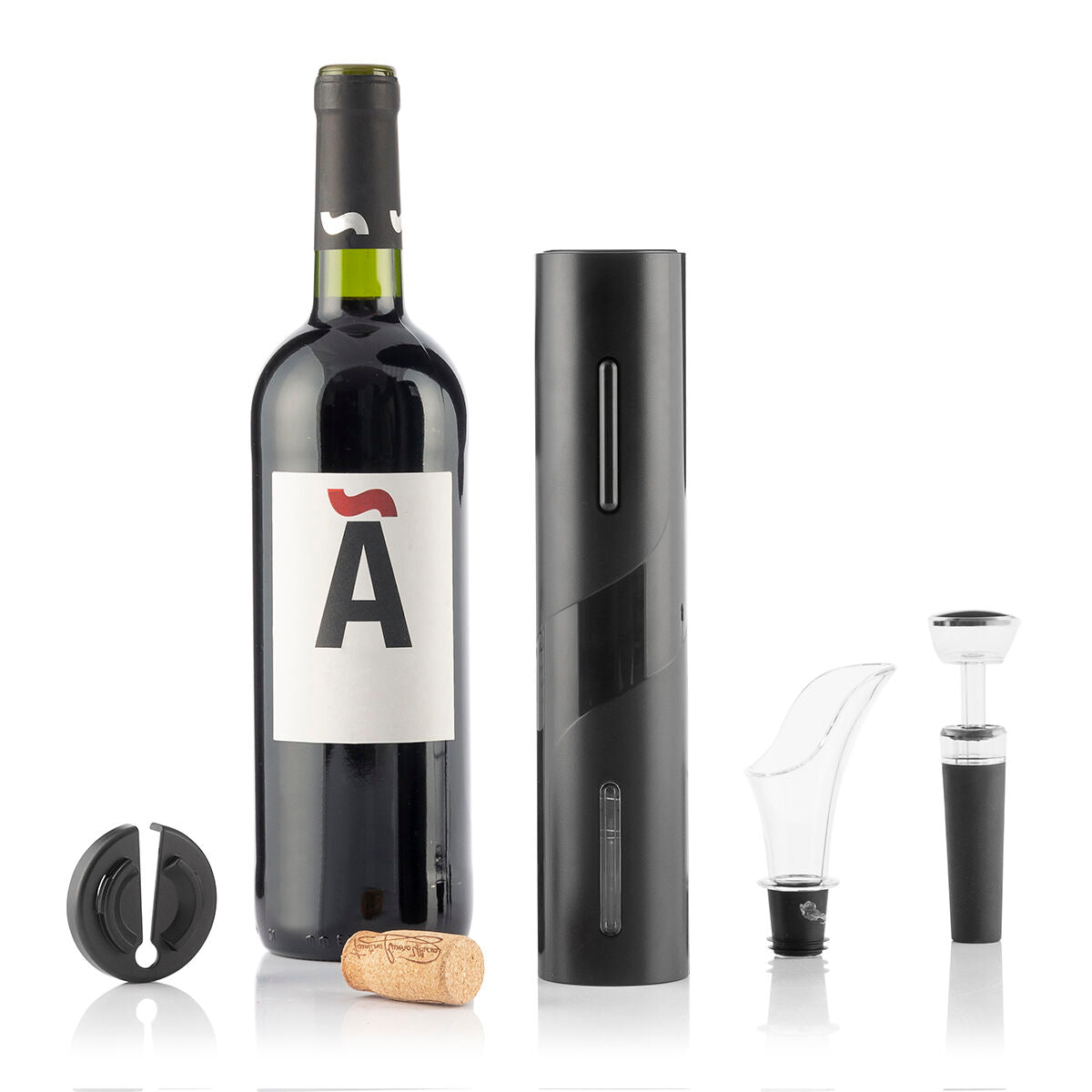 Electric Corkscrew with Accessories for Wine Corking InnovaGoods-4