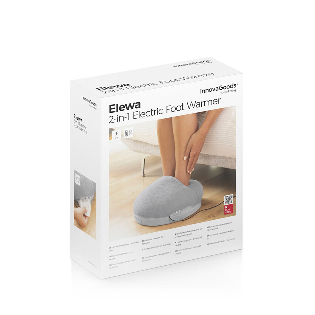 2-in-1 Electric Foot Warmer Elewa InnovaGoods-1