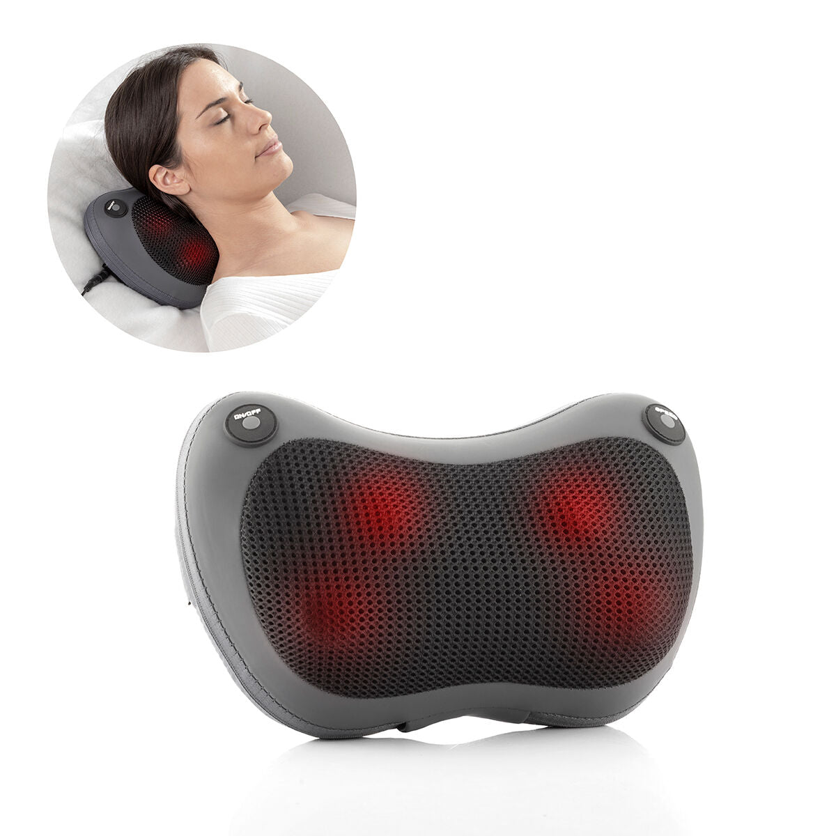 Compact Shiatsu Massager Shissage InnovaGoods-6