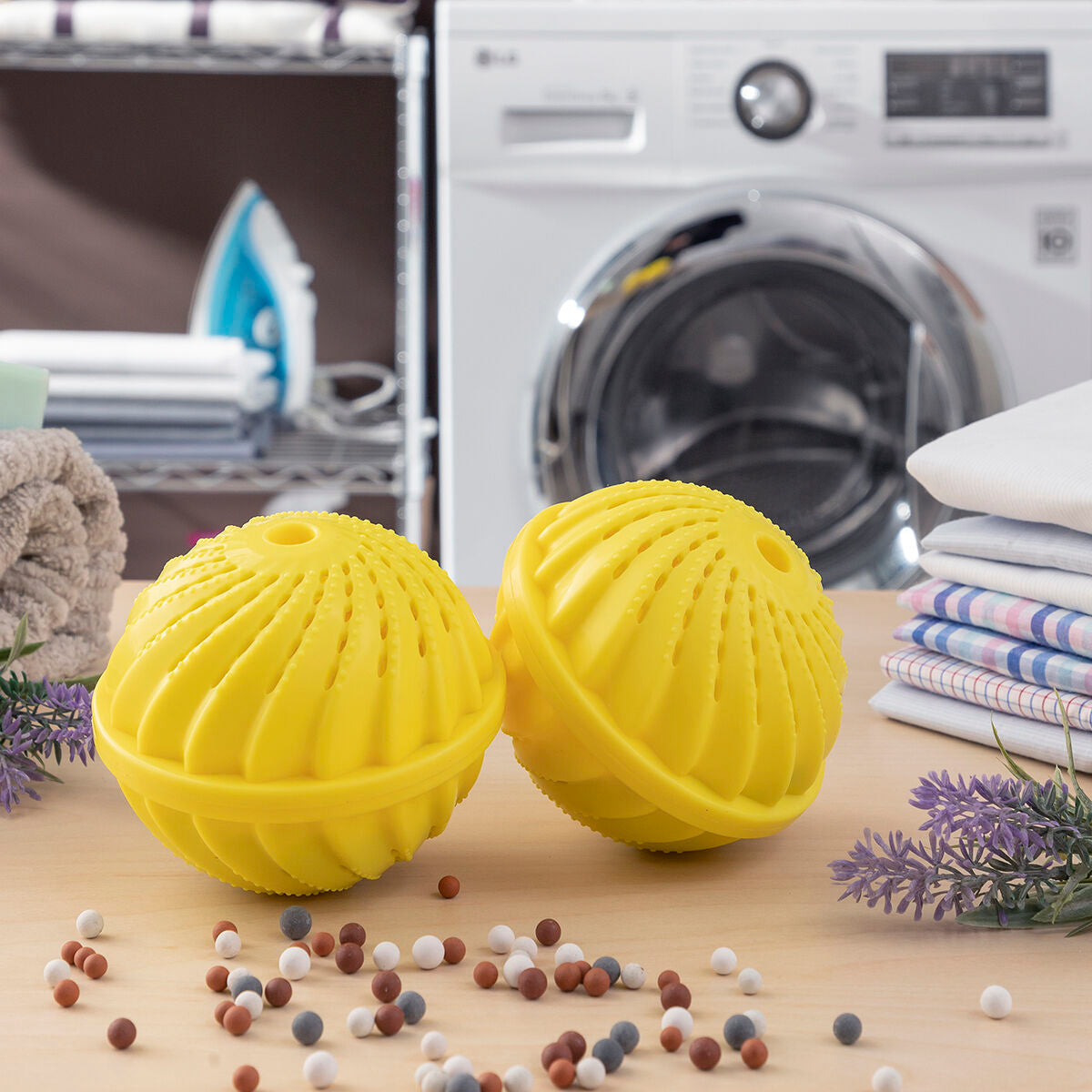 Balls for Washing Clothes without Detergent Delieco InnovaGoods Pack of 2 units-0