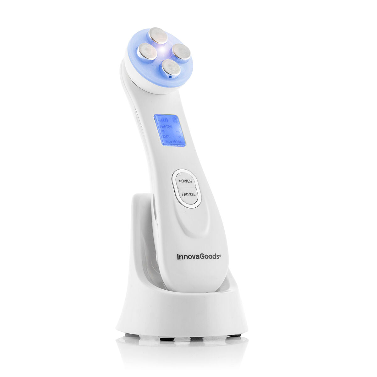 Facial Massager with Radiofrequency, Phototherapy and Electrostimulation Wace InnovaGoods-3