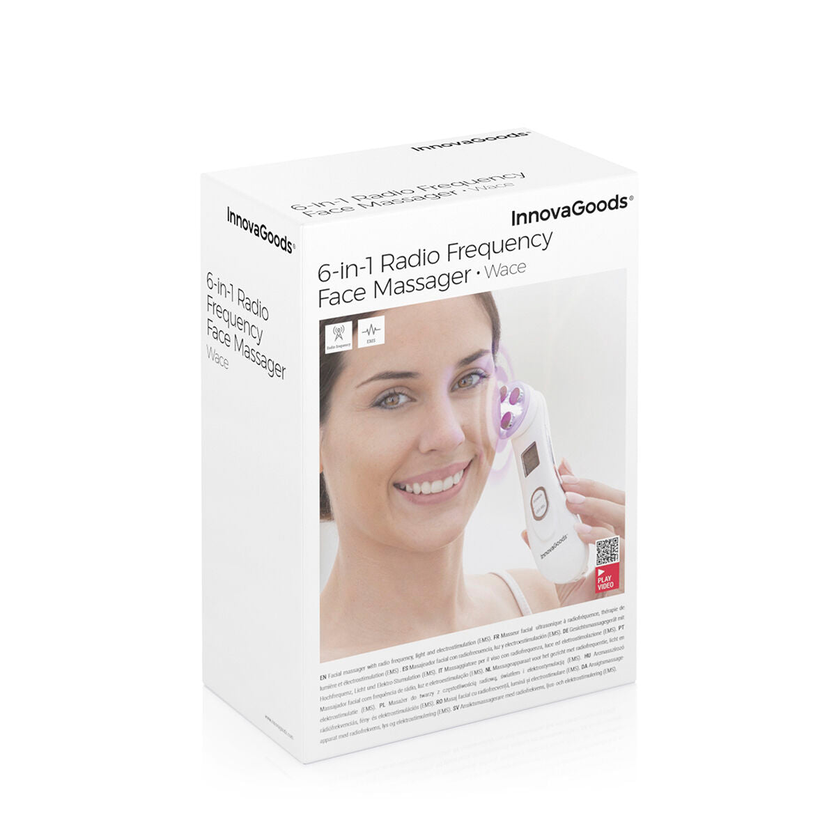 Facial Massager with Radiofrequency, Phototherapy and Electrostimulation Wace InnovaGoods-1