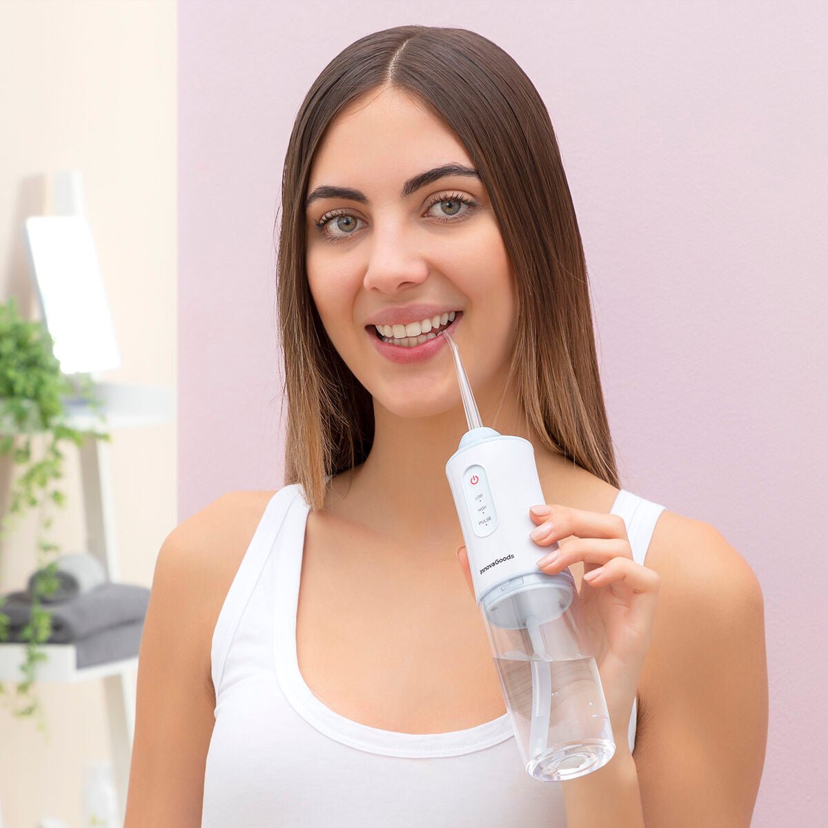 Portable Rechargeable Oral Irrigator Denter InnovaGoods-0