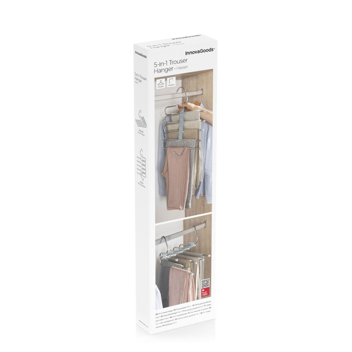 5-in-1 Multiple Trouser Hanger Havser InnovaGoods-1