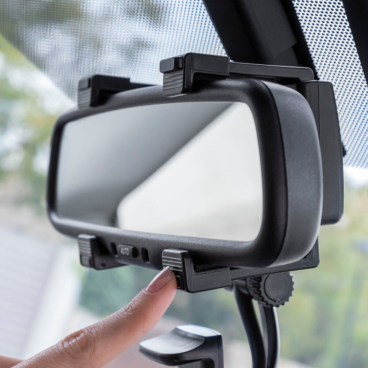 Smartphone Holder for Rearview Mirror Stropp InnovaGoods-7