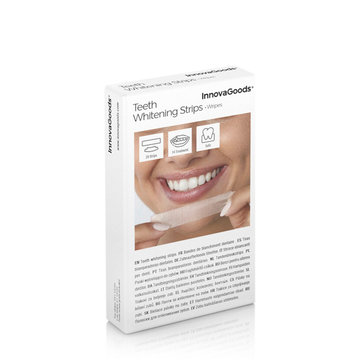 Teeth Whitening Strips Wripes InnovaGoods-1