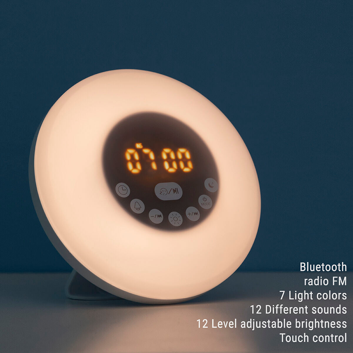 Sunrise Alarm Clock with Speaker Slockar InnovaGoods-10