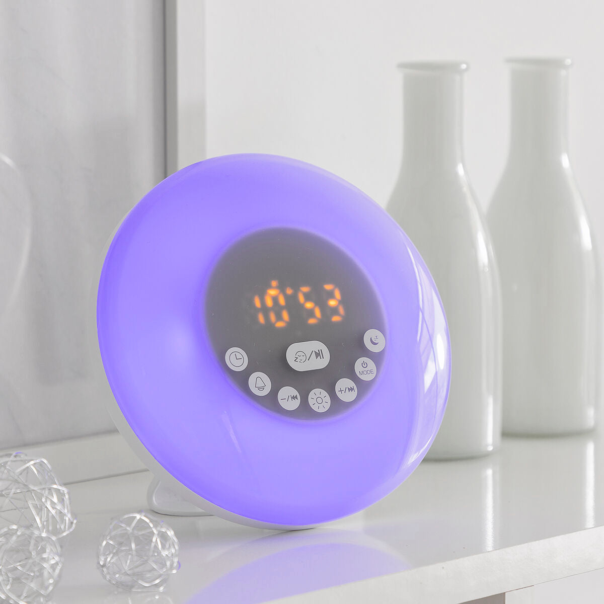 Sunrise Alarm Clock with Speaker Slockar InnovaGoods-7