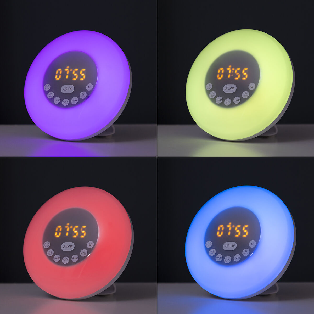 Sunrise Alarm Clock with Speaker Slockar InnovaGoods-5