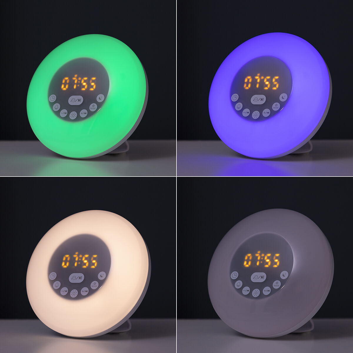 Sunrise Alarm Clock with Speaker Slockar InnovaGoods-4