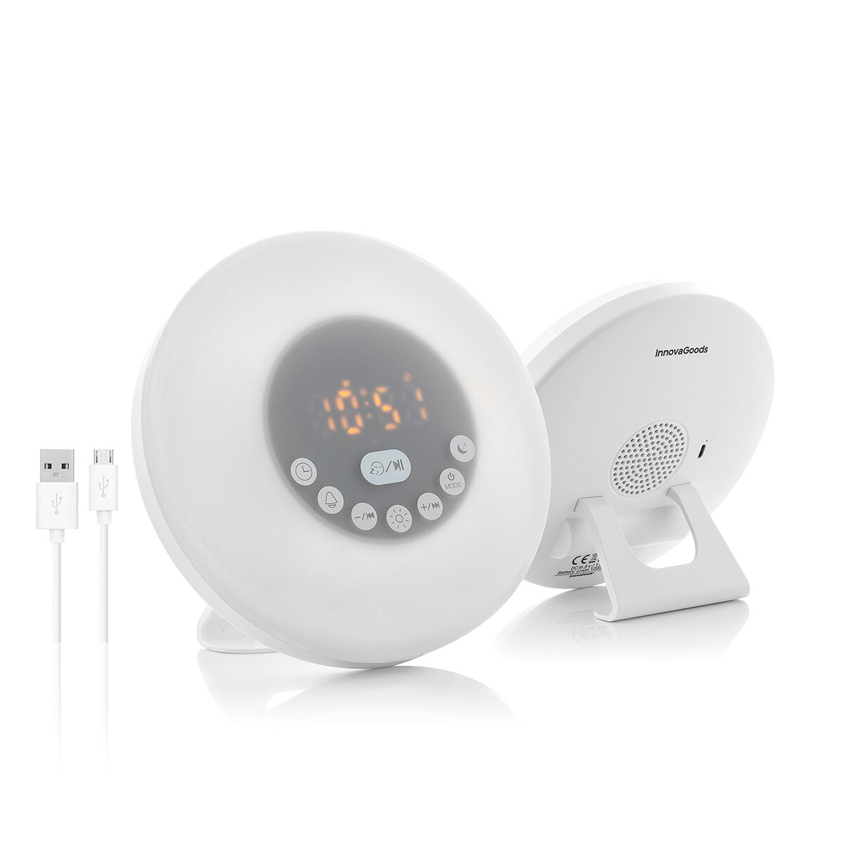 Sunrise Alarm Clock with Speaker Slockar InnovaGoods-2