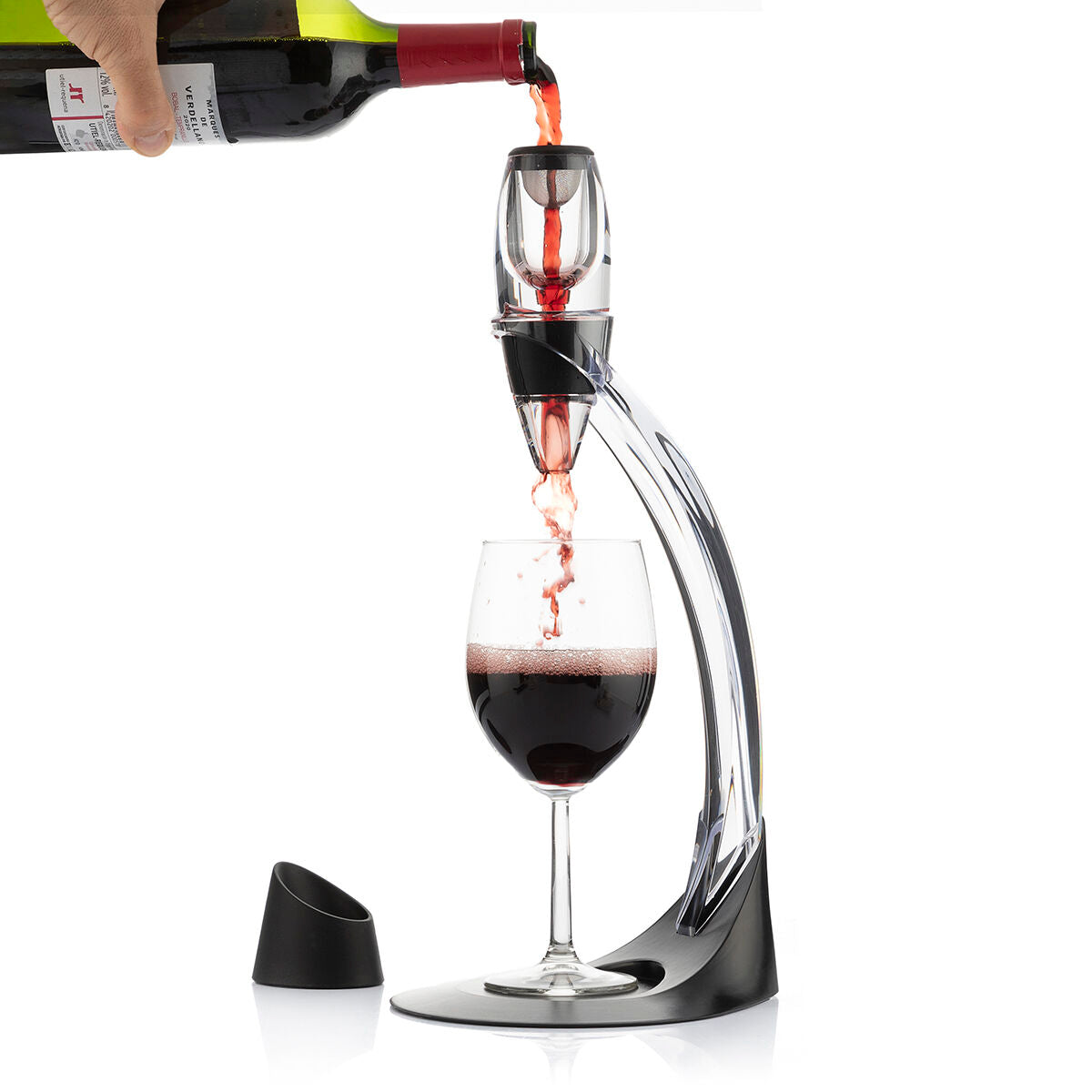 Professional Wine Aerator with Tower Stand and Non-Drip Base Winair InnovaGoods-4