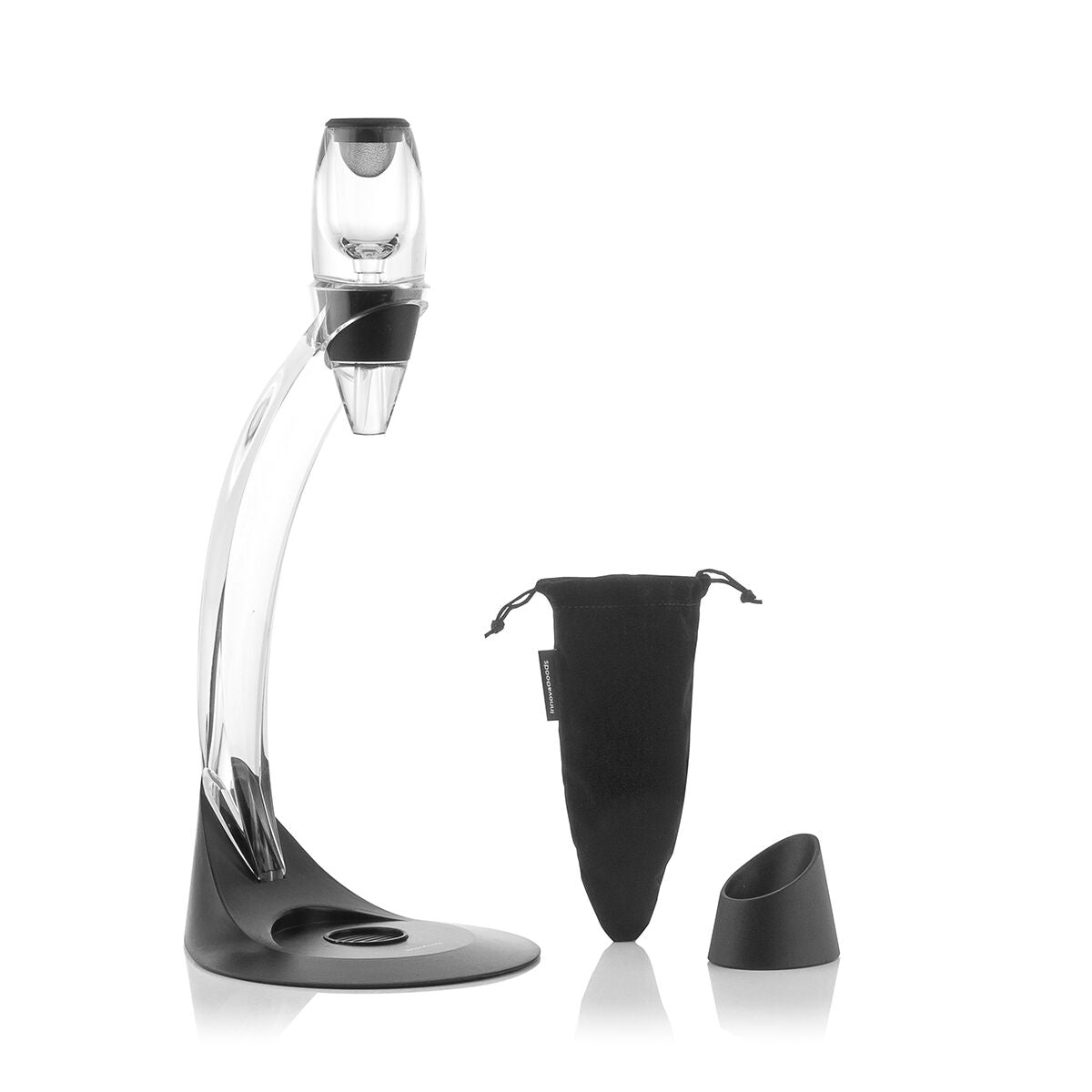 Professional Wine Aerator with Tower Stand and Non-Drip Base Winair InnovaGoods-3