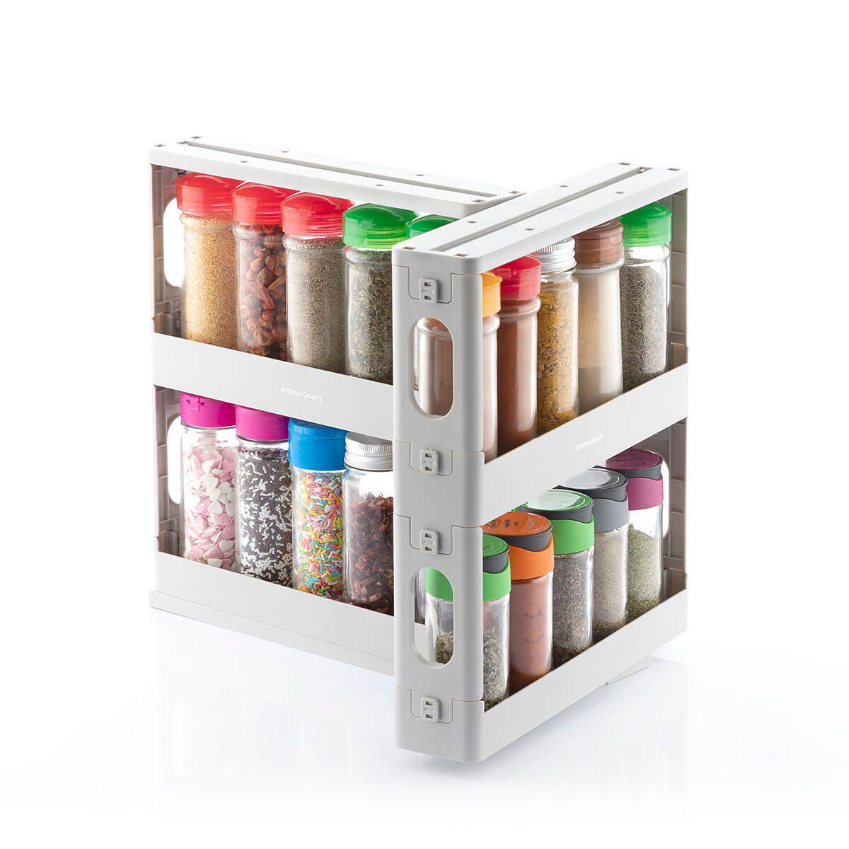 Sliding and Pivoting Spice Organiser Rispick InnovaGoods-4