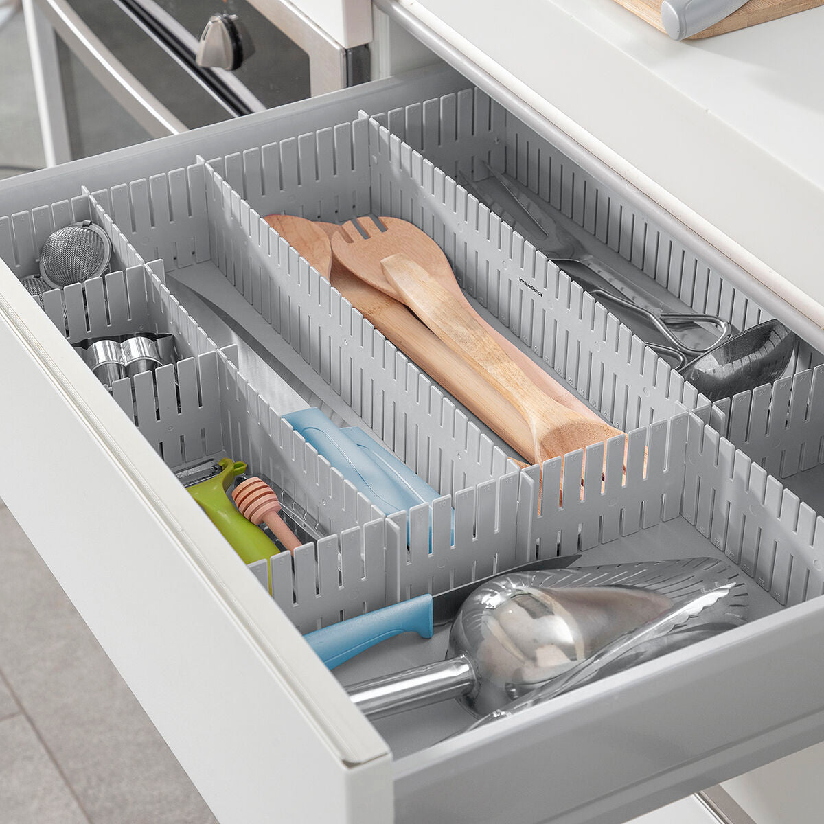 Adjustable Drawer Organiser Condor InnovaGoods 16 Units-9