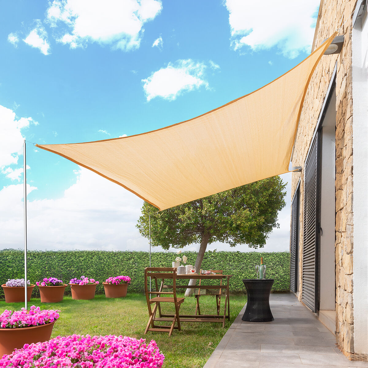 Rectangular Shade Sail Reshad InnovaGoods 3 x 4 m-11