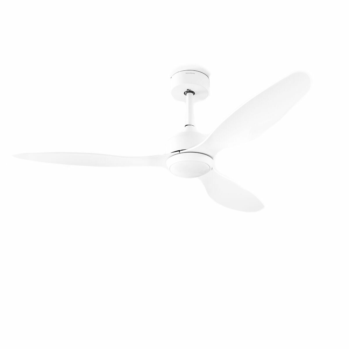 LED Ceiling Fan with 3 ABS Blades Flaled InnovaGoods White 36 W 52" Ø132 cm-4