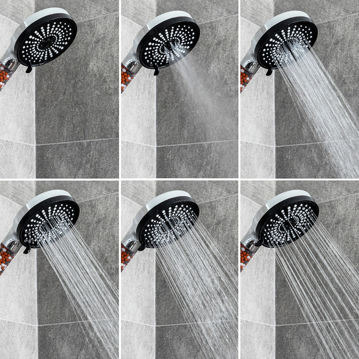 High Pressure Shower Head with Filter and Minerals Moshol InnovaGoods-9