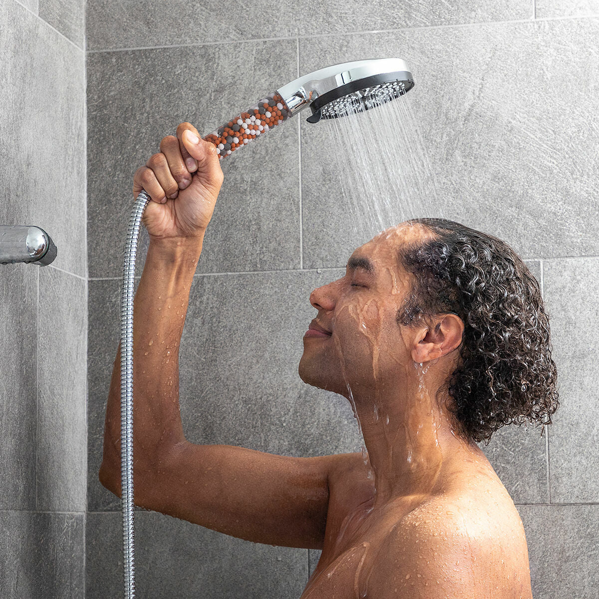 High Pressure Shower Head with Filter and Minerals Moshol InnovaGoods-8