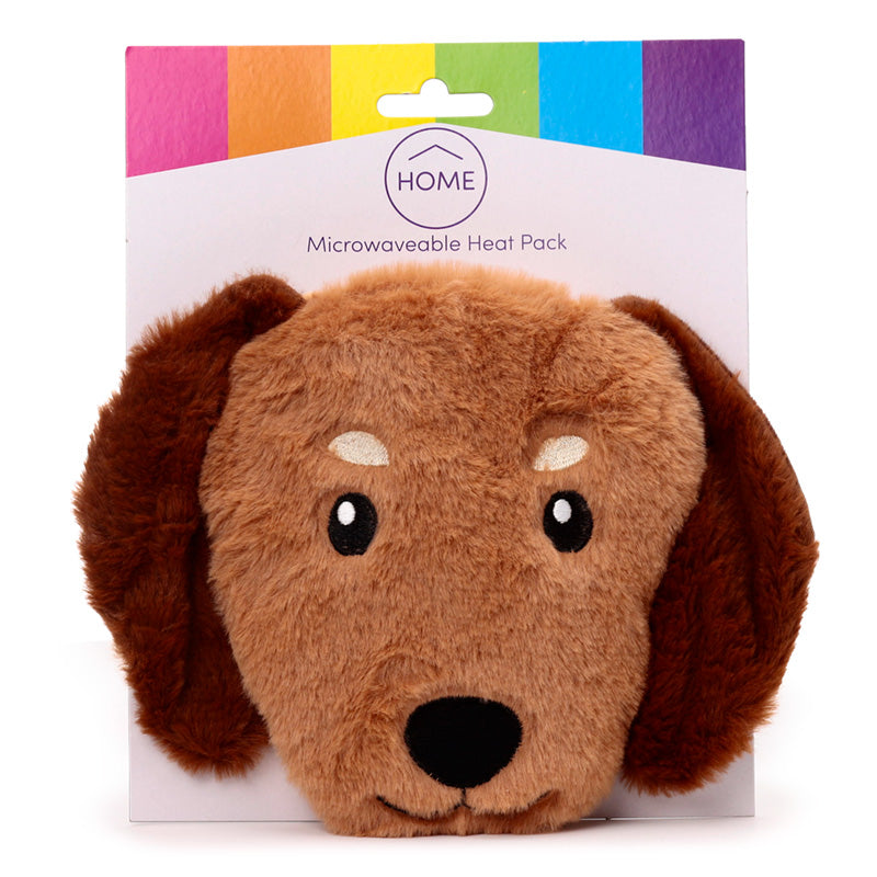 Microwavable Plush Wheat and Lavender Heat Pack - Sausage Dog Head WARM105-0