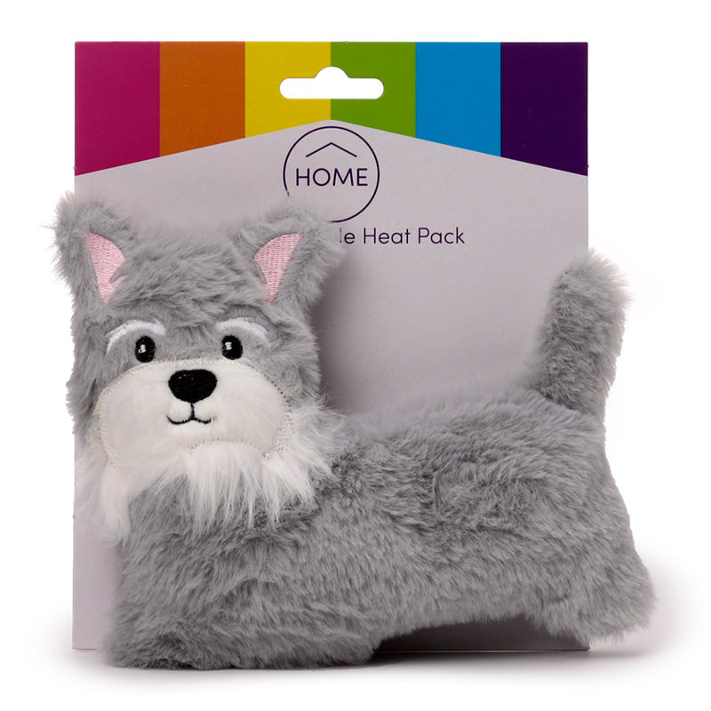 Microwavable Plush Wheat and Lavender Heat Pack - Schnauzer Dog WARM109-0