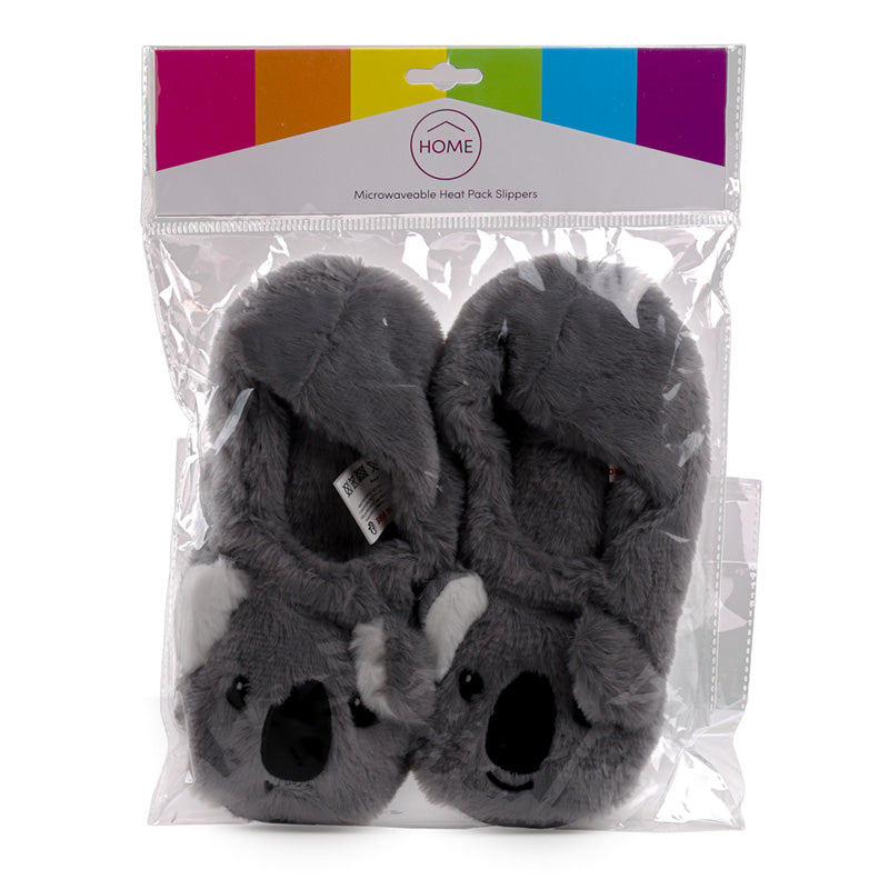 Toesties Heat Wheat Pack Warmer Slippers - Koala WARM74-0