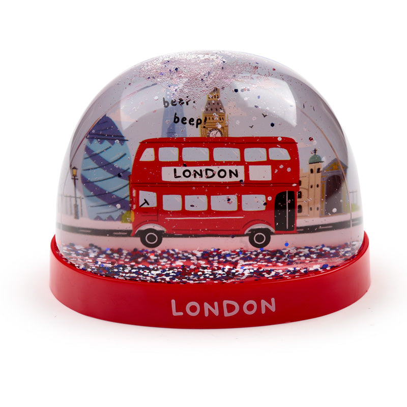 Collectable Snow Storm (Large) - London Souvenir London Bus WB30-0