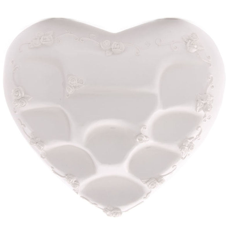 Cute Novelty White Heart Shaped Tiered Display Stand WS135B-0