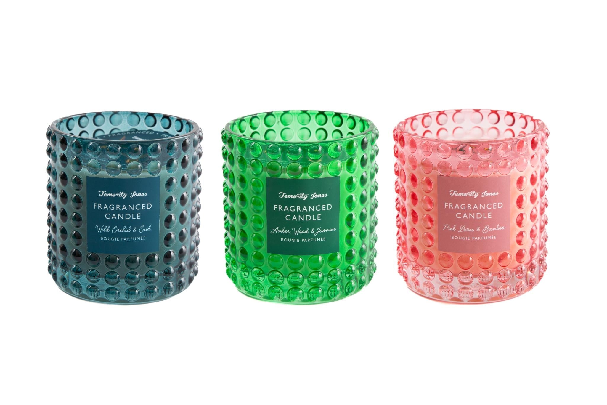 Bobbled Glass Candles-4