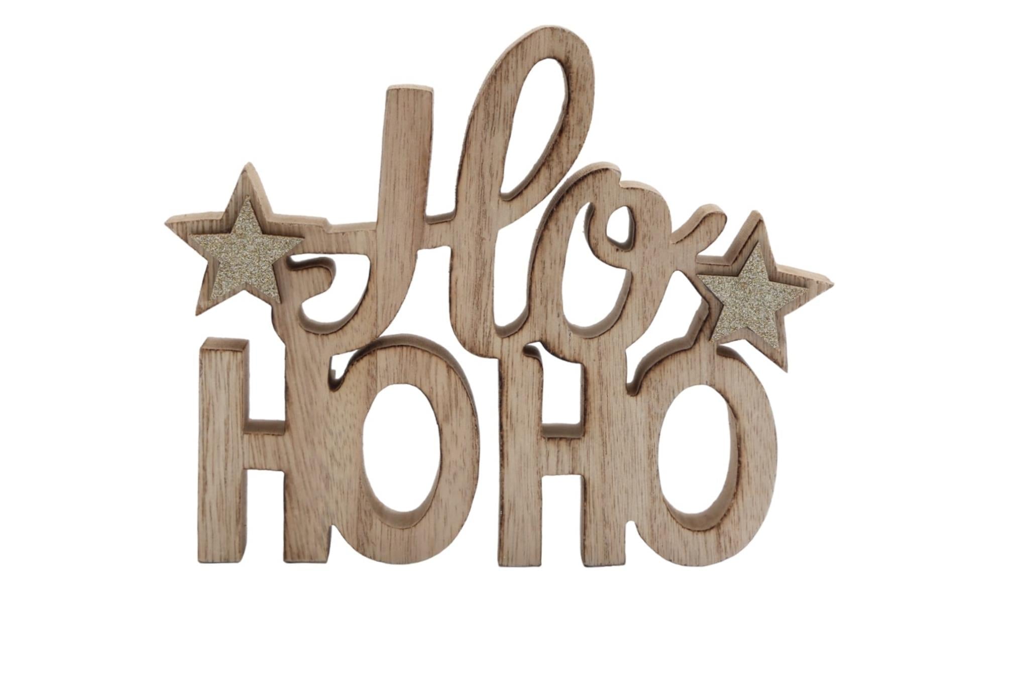 Freestanding 'Ho Ho Ho' Decoration-0