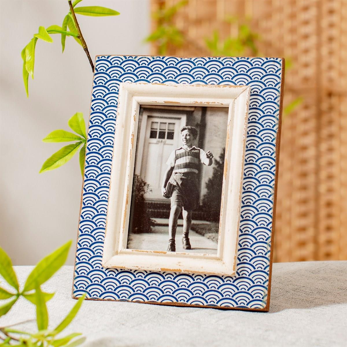 Blue Wave Photo Frame-1