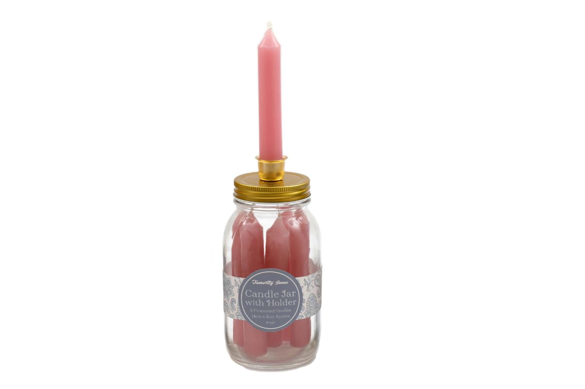 Coloured Candle Jar-0