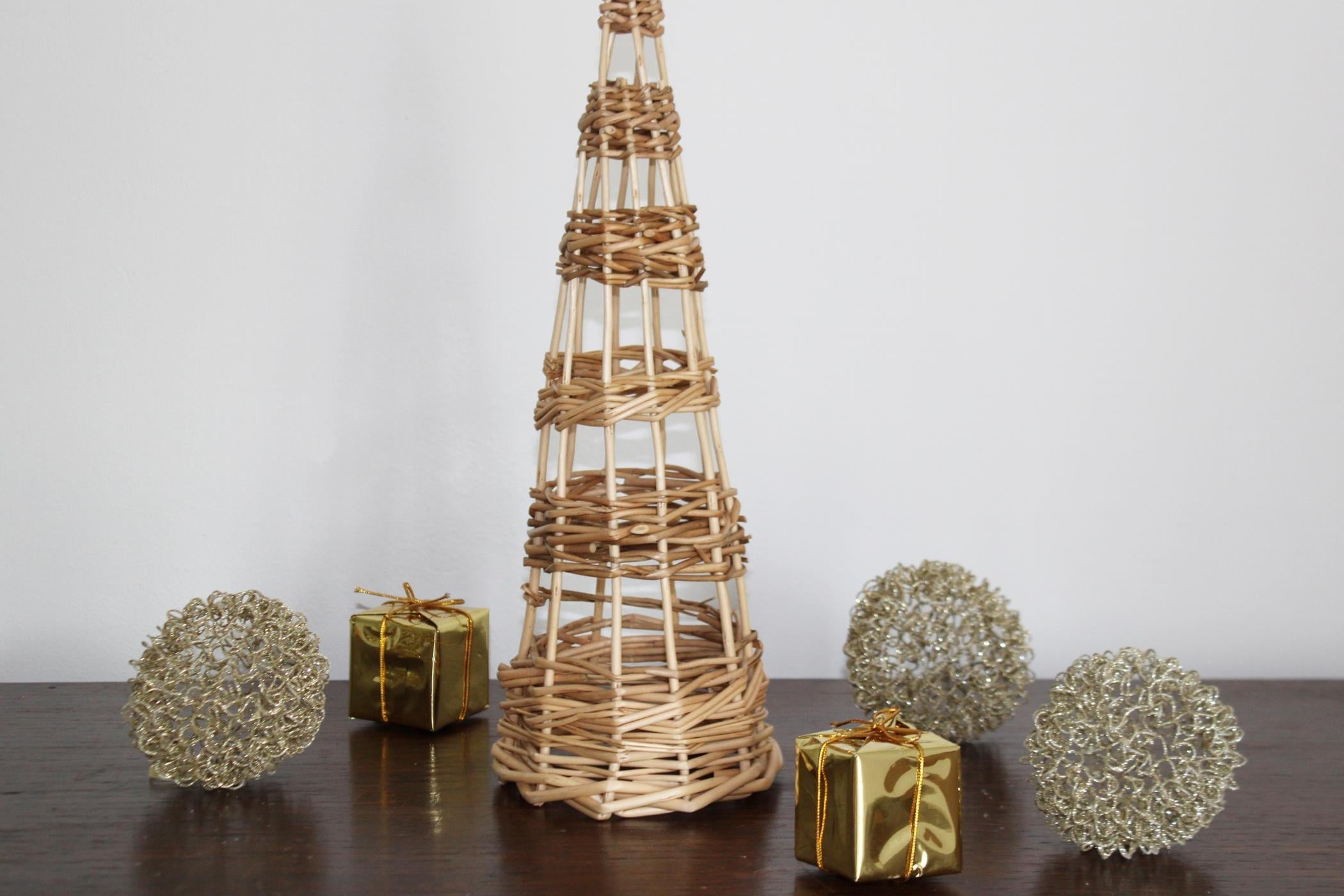 Rattan Christmas Tree-2