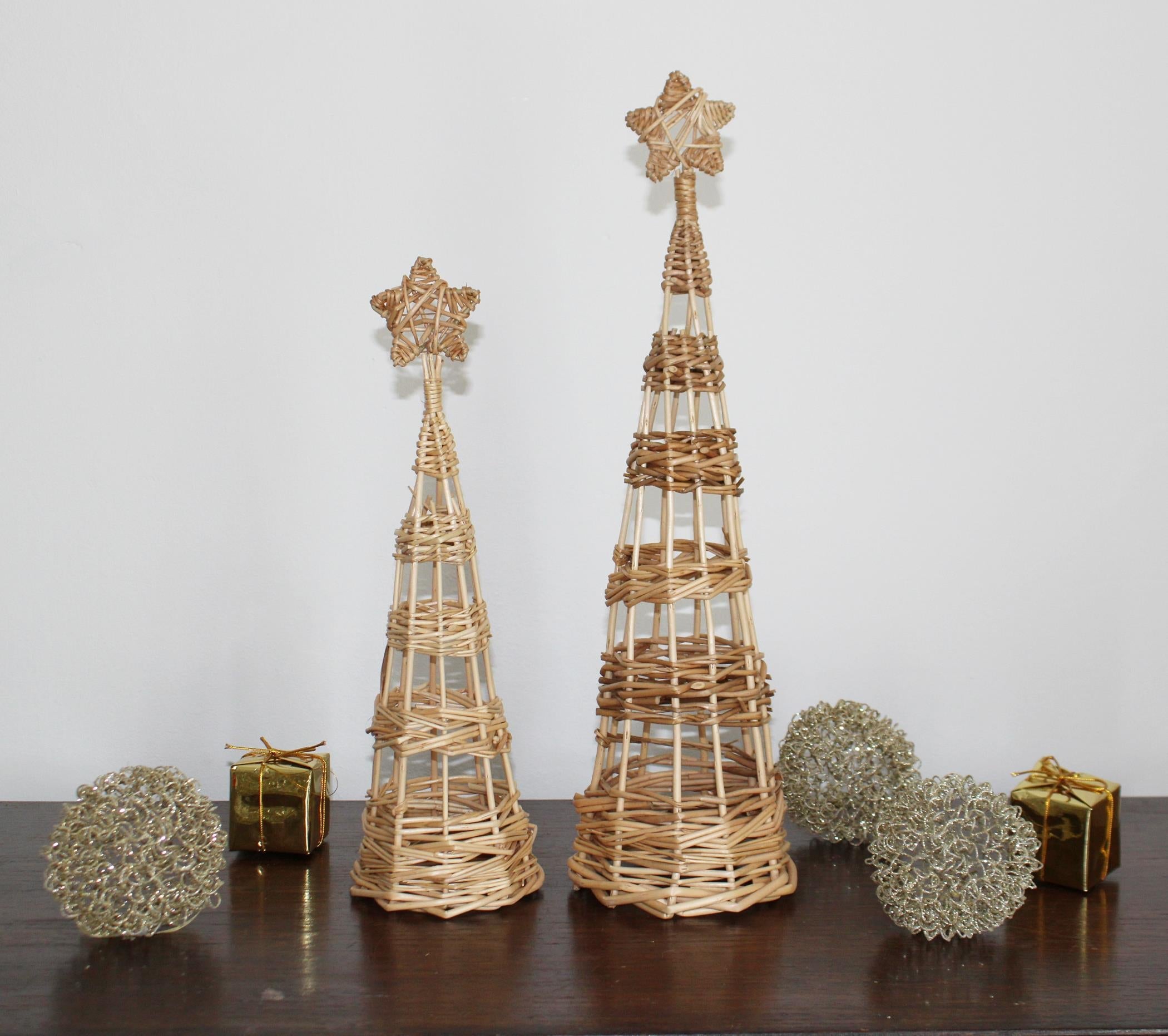 Rattan Christmas Tree-4