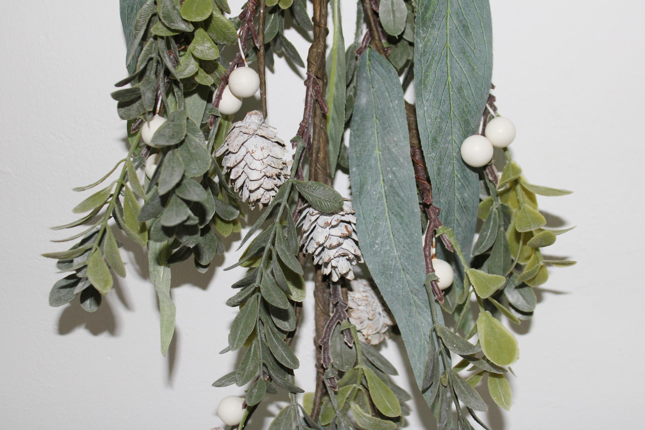 Hanging Alpine Sage & Snowberry Decoration-5